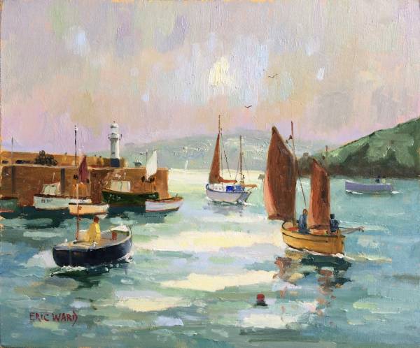 - Oil on Board, Painting by Eric Ward, measuring 25 x 30 cm (H x W) framed at 43 x 48 cm £425
